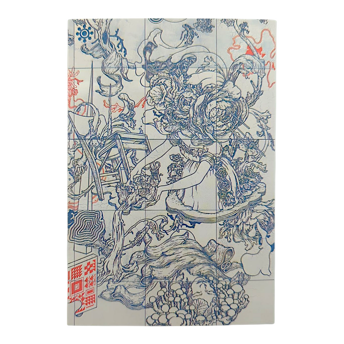 James Jean "Pagoda (1)" Postcard
