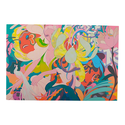 James Jean "Peacock" Postcard