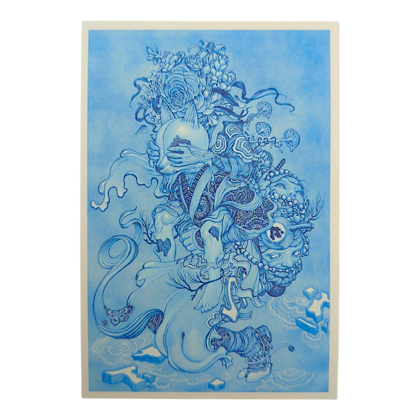 James Jean “Piggyback” Postcard

Offset lithograph on postcard
4 x 6 in
Features a reproduction of James Jean’s "Piggyback" (2015)