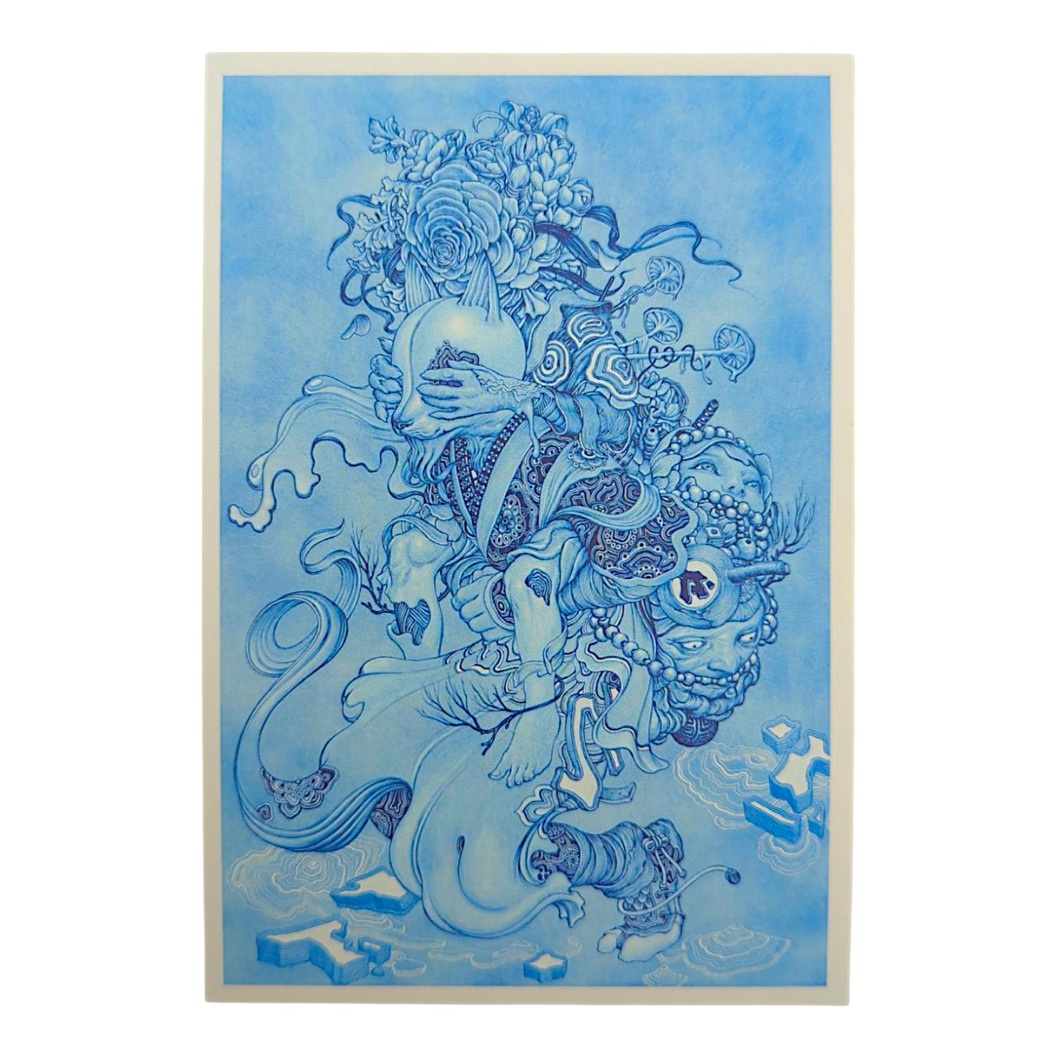 James Jean “Piggyback” Postcard

Offset lithograph on postcard
4 x 6 in
Features a reproduction of James Jean’s "Piggyback" (2015)