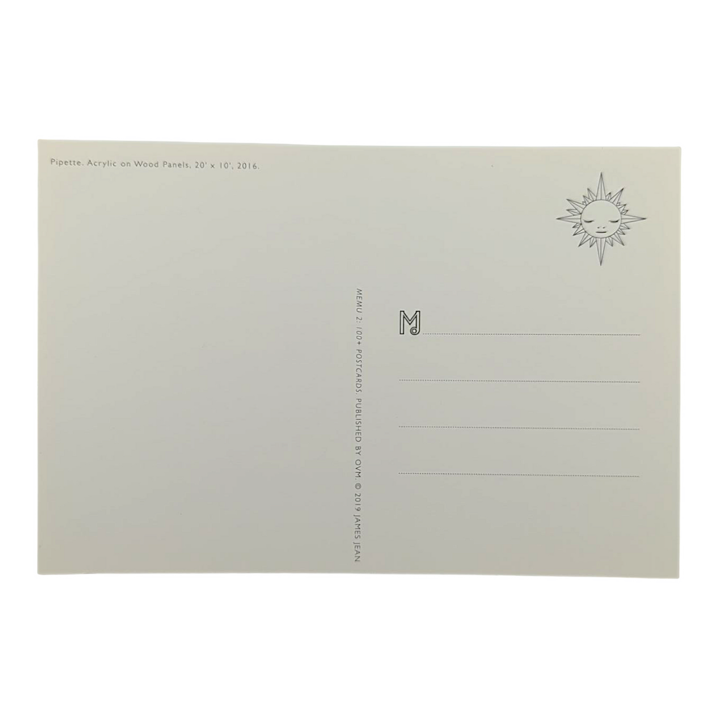 James Jean "Pipette" Postcard