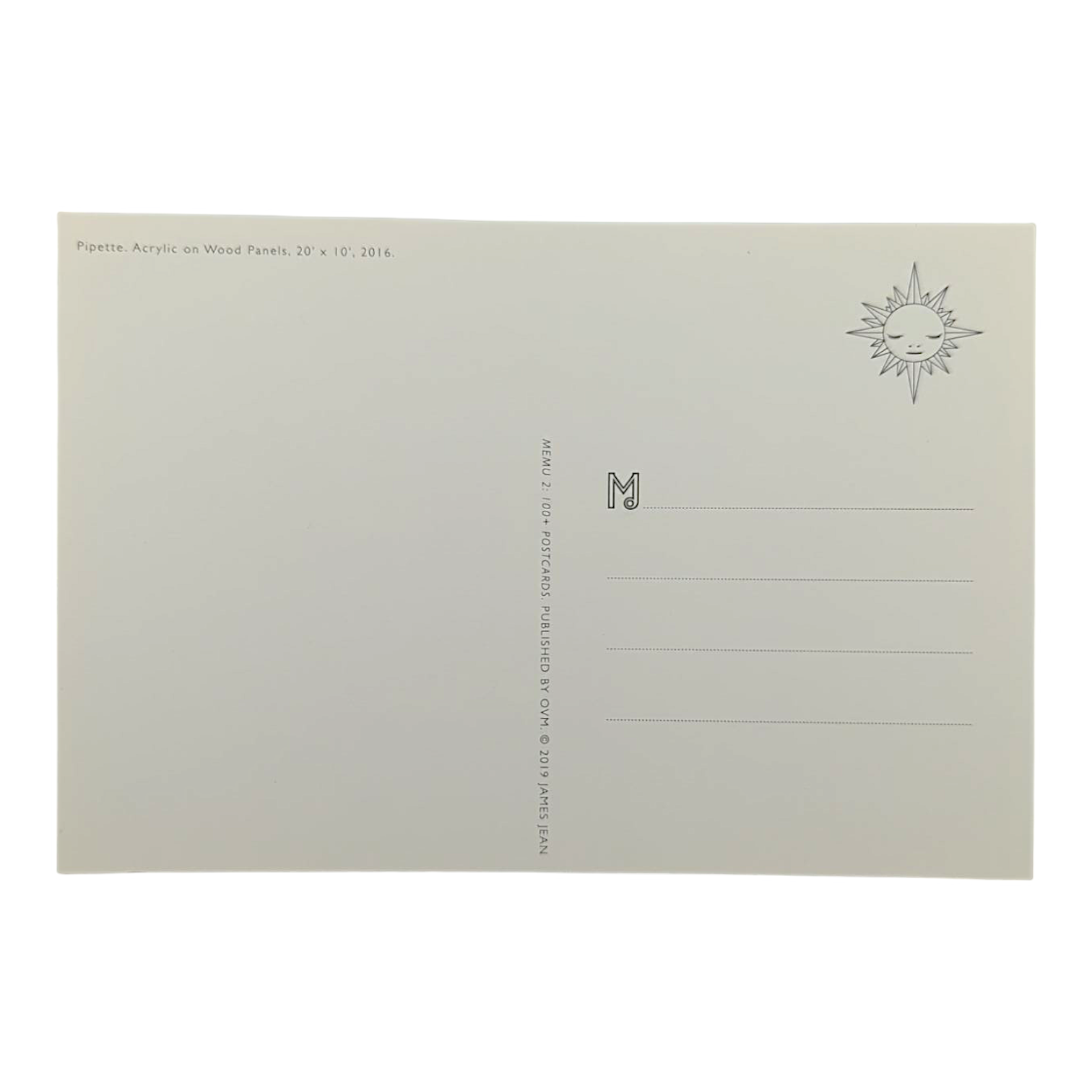 James Jean "Pipette" Postcard