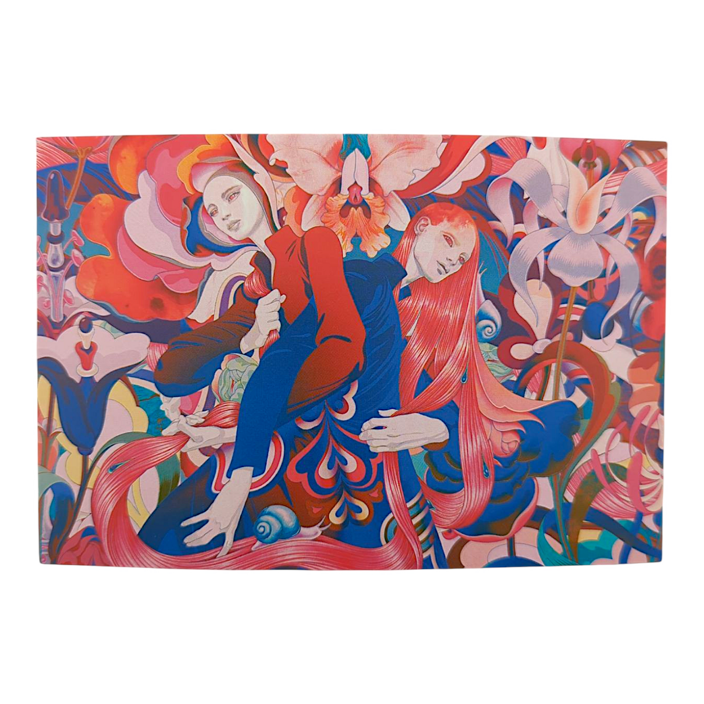 James Jean “Pistil and Stamen” Postcard

Offset lithograph on postcard
4 x 6 in
Features a reproduction of James Jean’s "Pistil and Stamen" (2017)