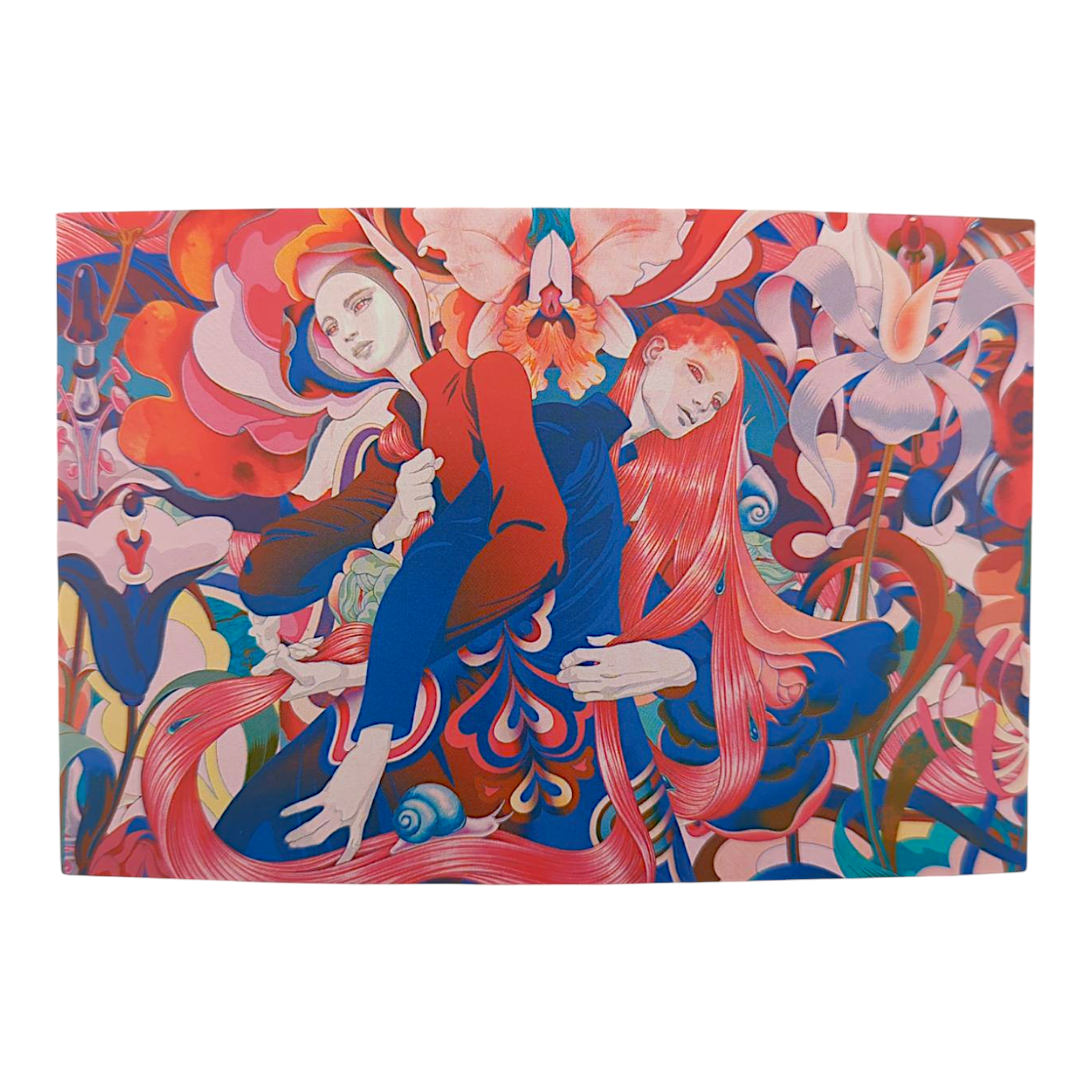 James Jean “Pistil and Stamen” Postcard

Offset lithograph on postcard
4 x 6 in
Features a reproduction of James Jean’s "Pistil and Stamen" (2017)