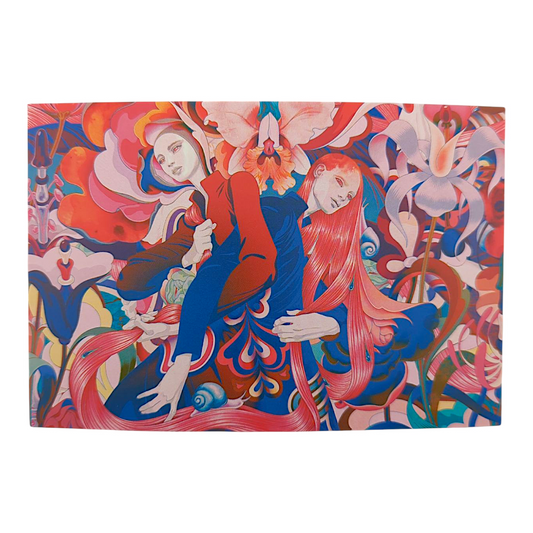 James Jean “Pistil and Stamen” Postcard

Offset lithograph on postcard
4 x 6 in
Features a reproduction of James Jean’s "Pistil and Stamen" (2017)