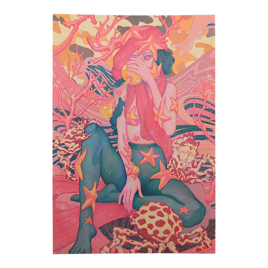 James Jean “Potion” Postcard

Offset lithograph on postcard
4 x 6 in
Features a reproduction of James Jean’s "Potion" (2019)