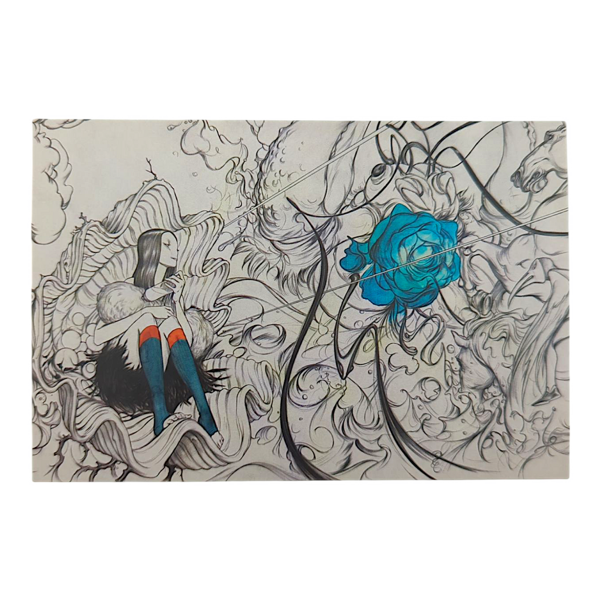 James Jean "Prada Epicenter Wallpaper (1)" Postcard