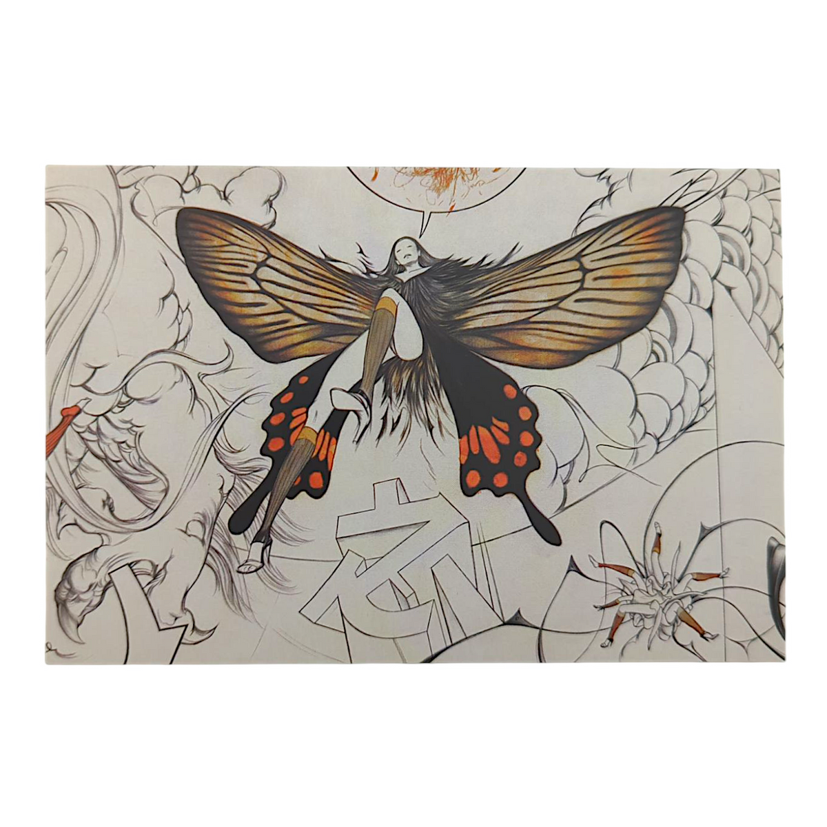 James Jean "Prada Epicenter Wallpaper (2)" Postcard