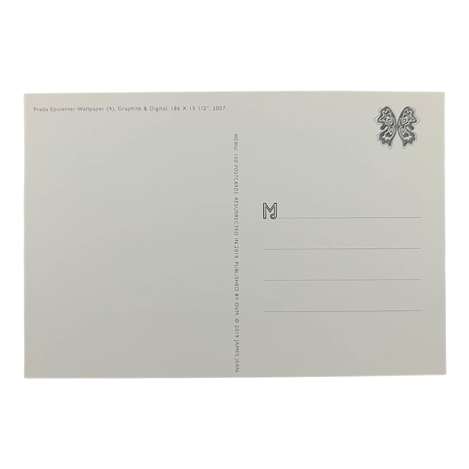 James Jean "Prada Epicenter Wallpaper (4)" Postcard