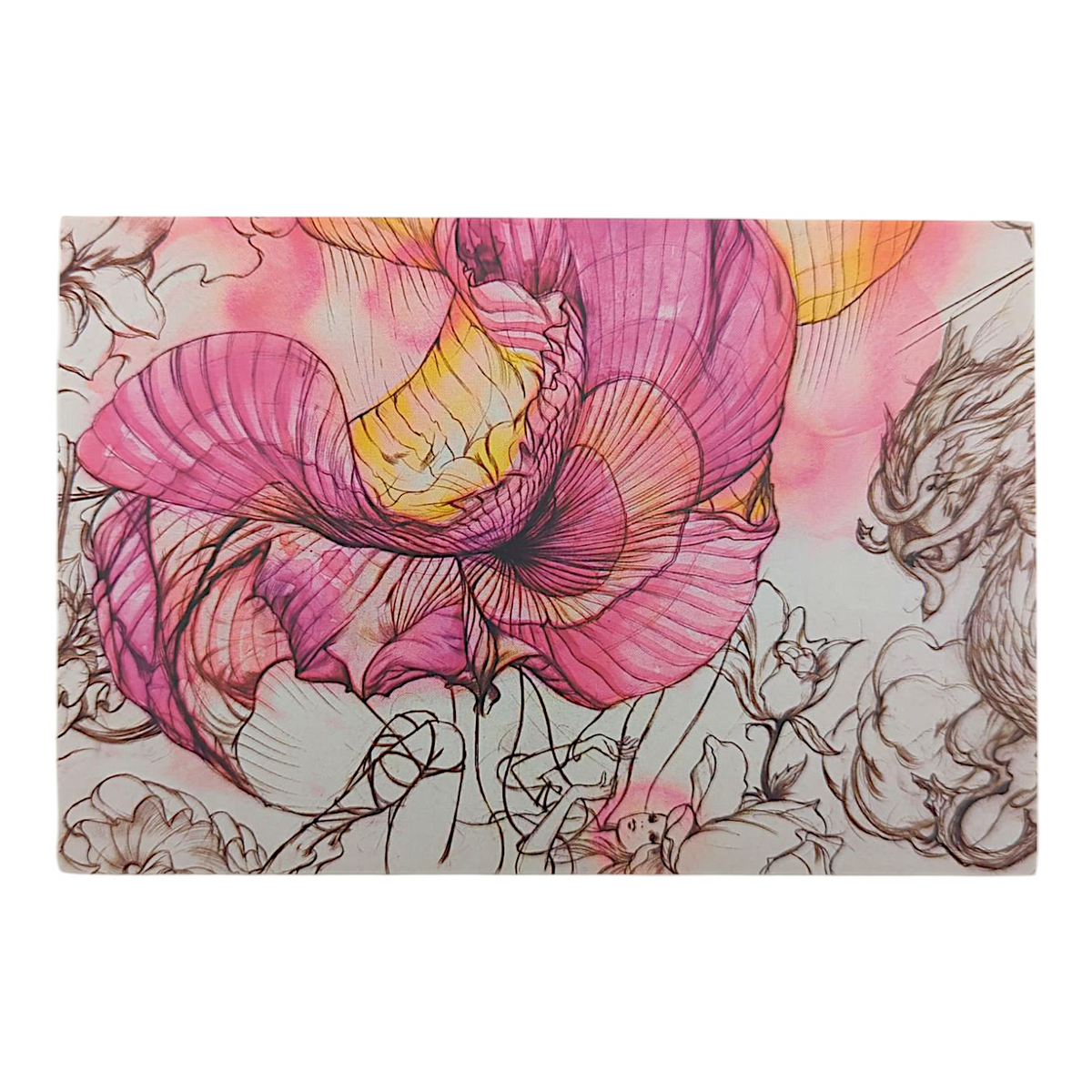 James Jean "Prada Milan Wallpaper (2)" Postcard