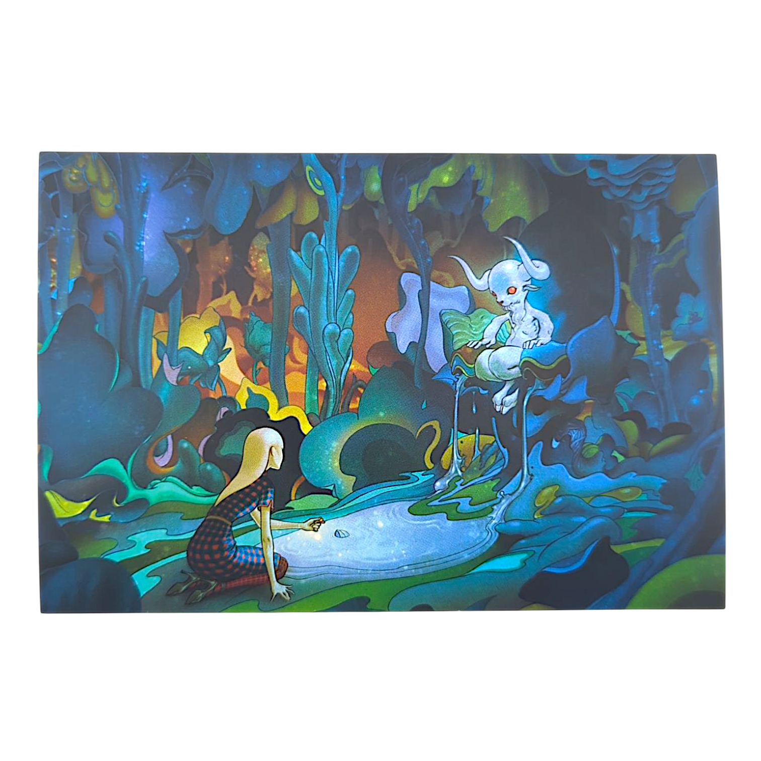 James Jean "Prada Trembled Blossoms Satyr" Postcard