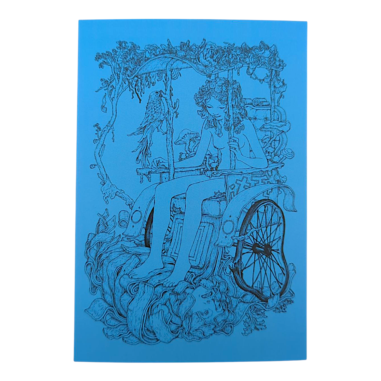 James Jean "Rickshaw II" Postcard