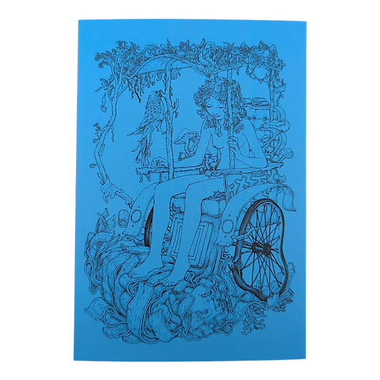 James Jean "Rickshaw II" Postcard