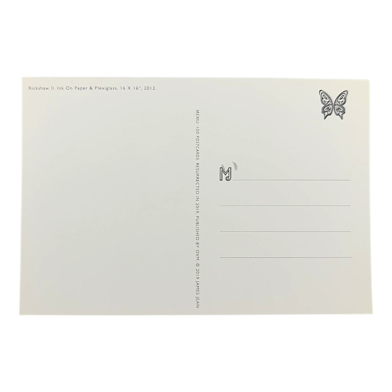 James Jean "Rickshaw II" Postcard