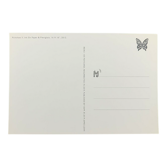 James Jean "Rickshaw II" Postcard