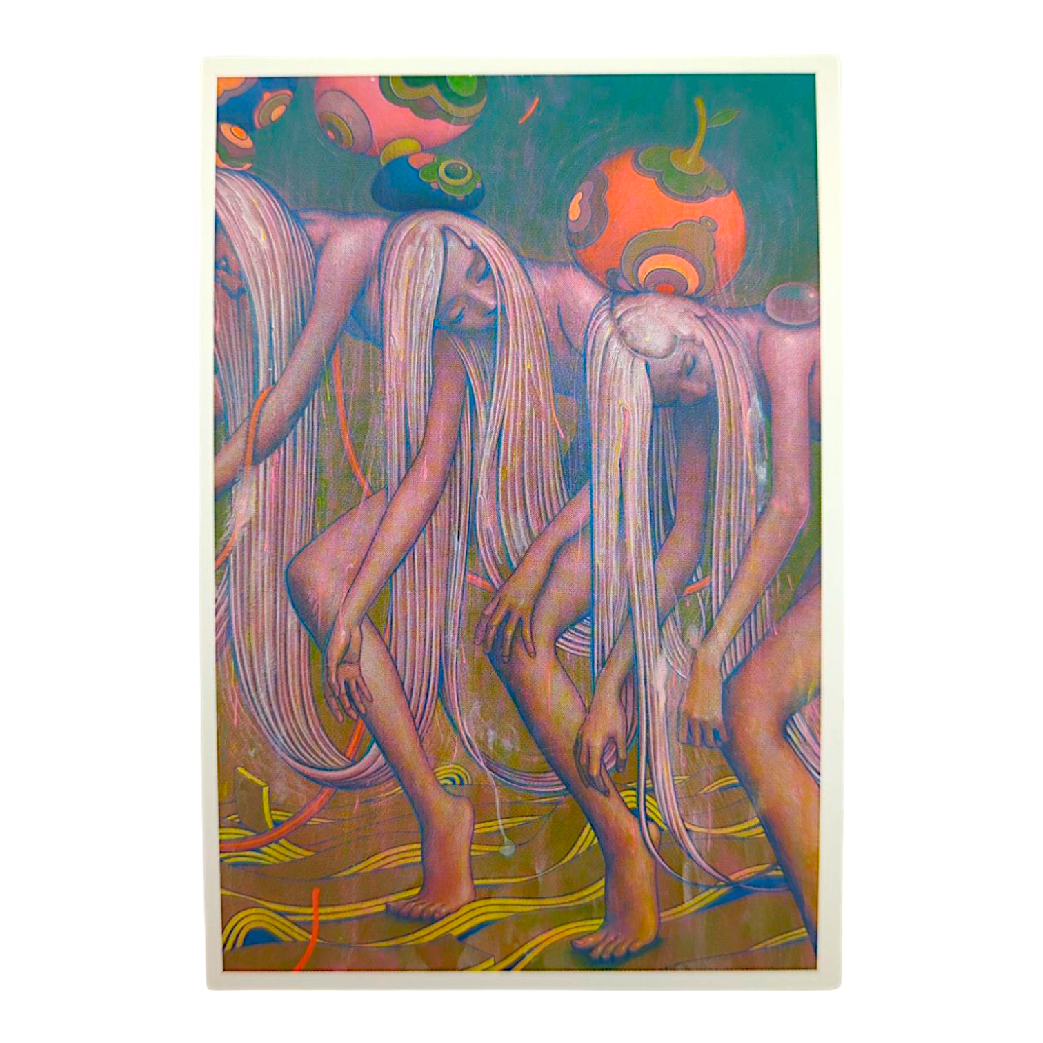 James Jean “Rope” Postcard

Offset lithograph on postcard
4 x 6 in
Features a reproduction of James Jean’s "Rope" (2018)