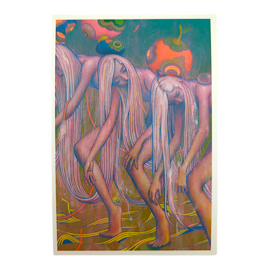 James Jean “Rope” Postcard

Offset lithograph on postcard
4 x 6 in
Features a reproduction of James Jean’s "Rope" (2018)