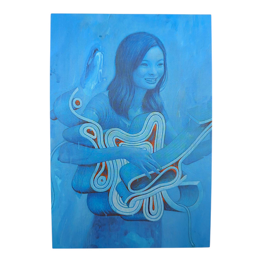 James Jean “Sarah” Postcard

Offset lithograph on postcard
4 x 6 in
Features a reproduction of James Jean’s "Sarah" (2017)