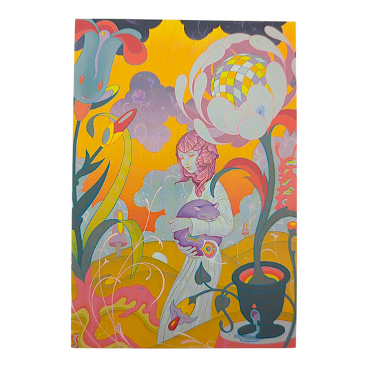 James Jean "Schrödinger's Kitten Rescue" Postcard