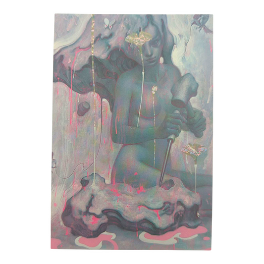 James Jean “Sculptor” Postcard

Offset lithograph on postcard
4 x 6 in
Features a reproduction of James Jean’s "Sculptor" (2019)