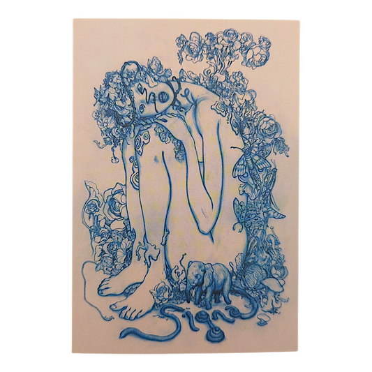 James Jean "Smoke Signal" Postcard