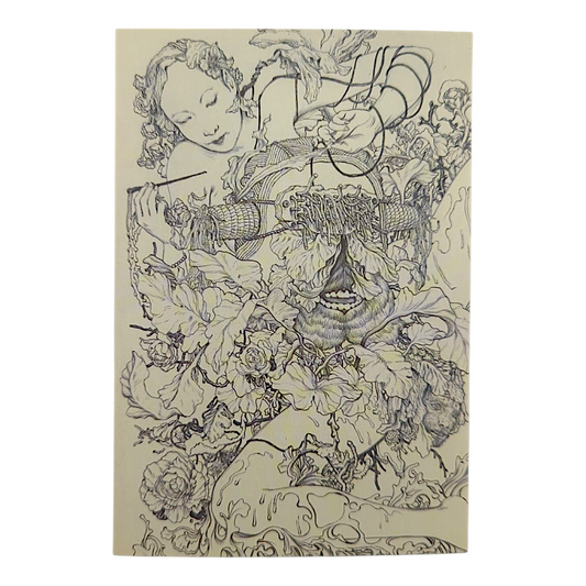 James Jean "Tanuki" Postcard