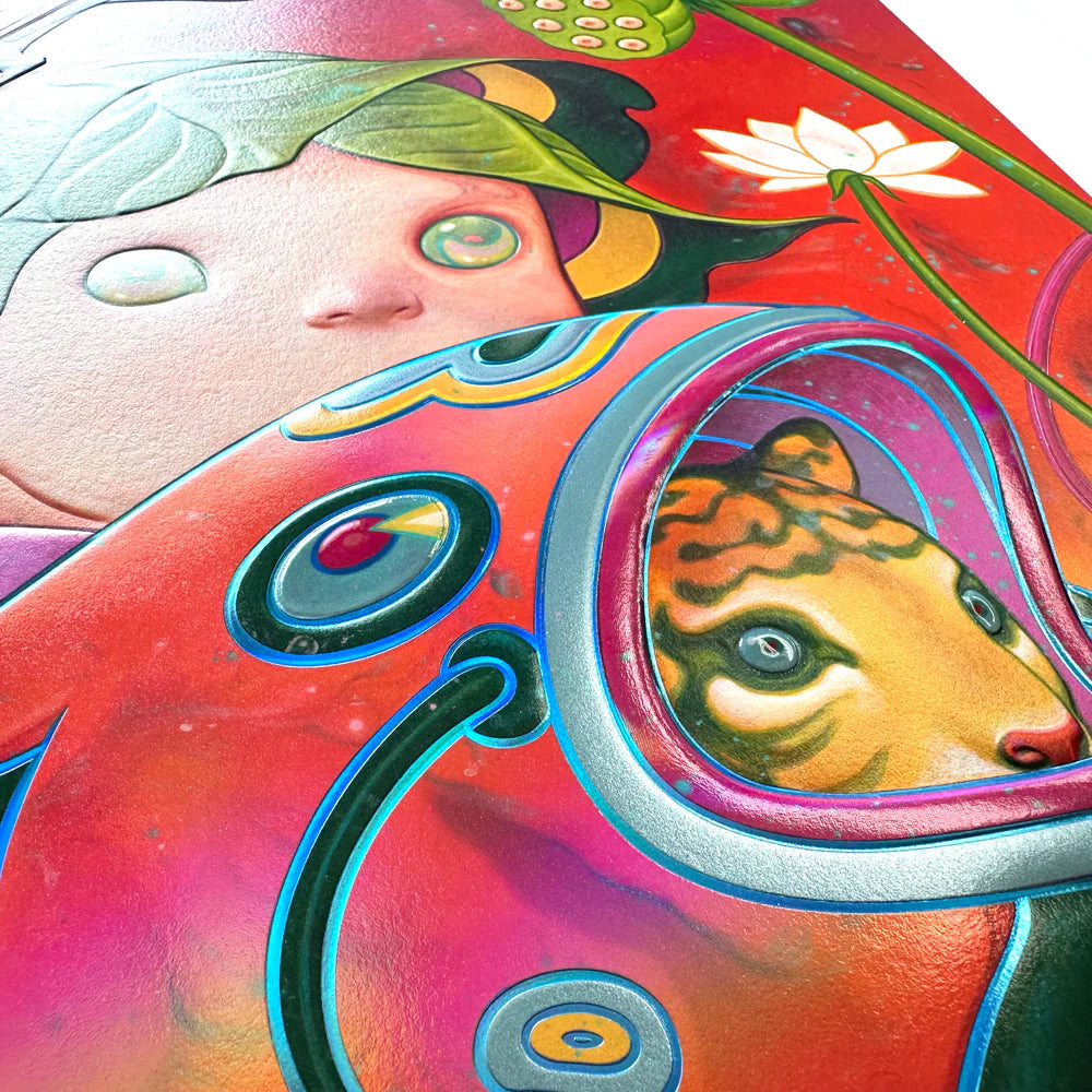 James Jean
The Catch, 2025
Archival Print on Cotton Rag Paper
Print: 22 x 17-9/16 in | Image: 19 x 15-3/16 in
Edition of 694

Hand Signed + Numbered by the artist