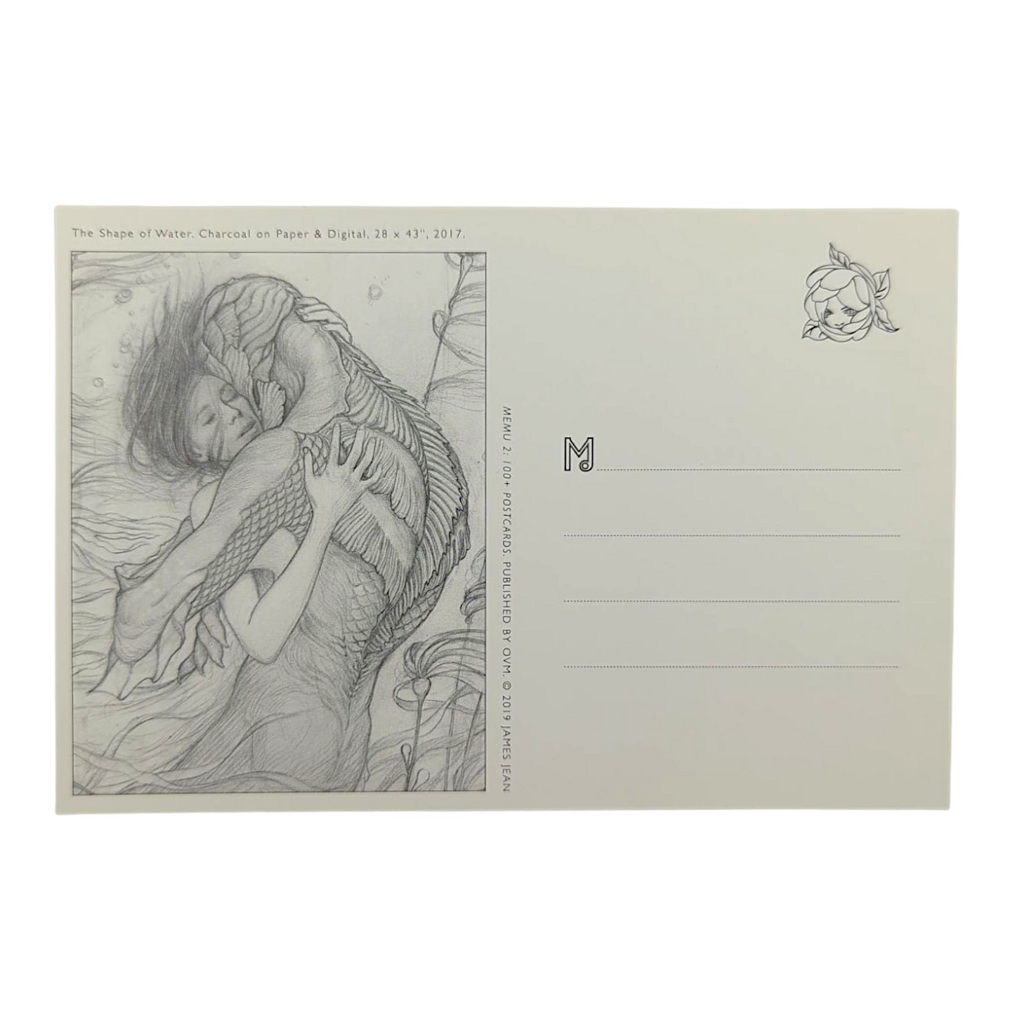 James Jean "The Shape of Water" Postcard