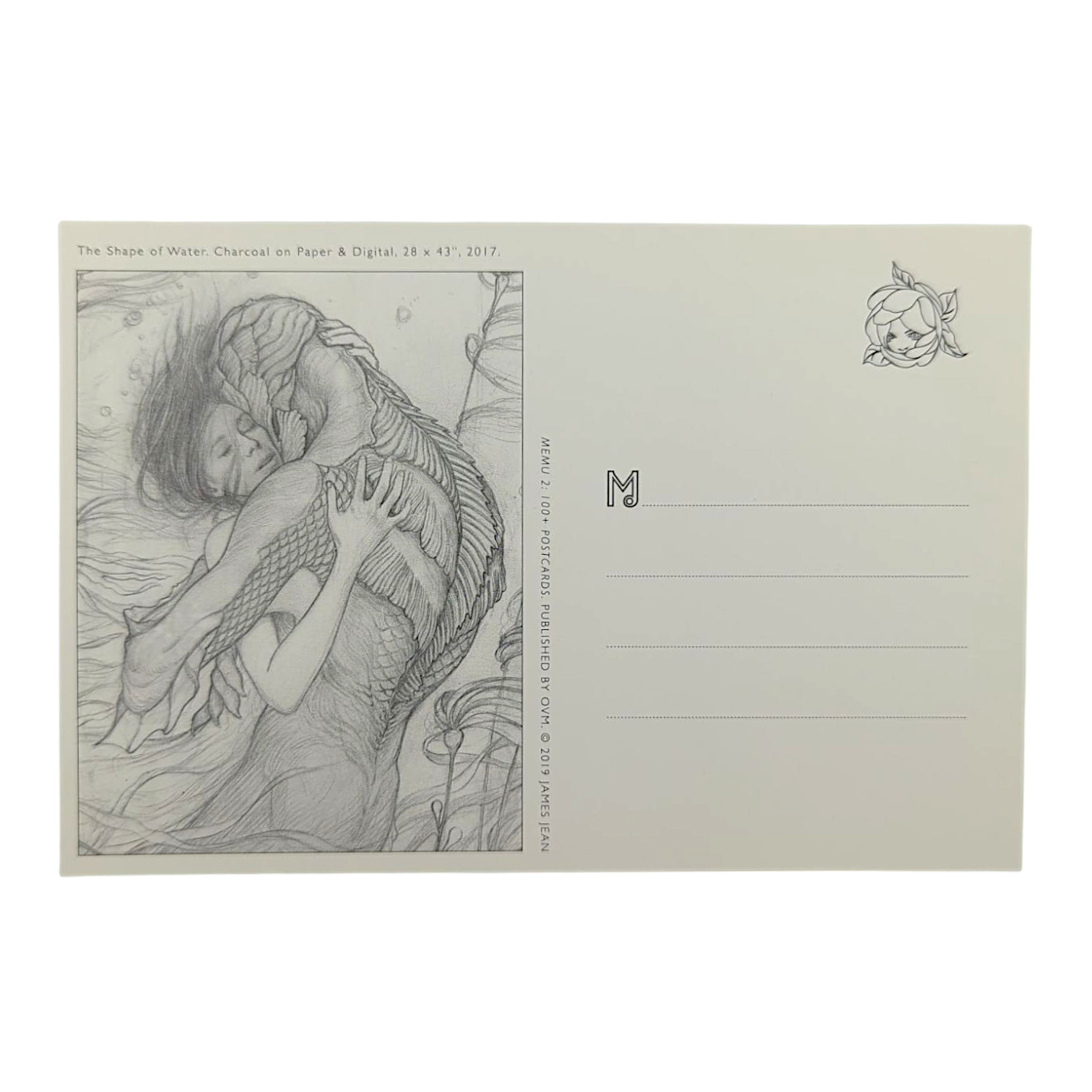 James Jean "The Shape of Water" Postcard