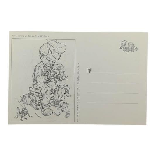 James Jean "Toile" Postcard