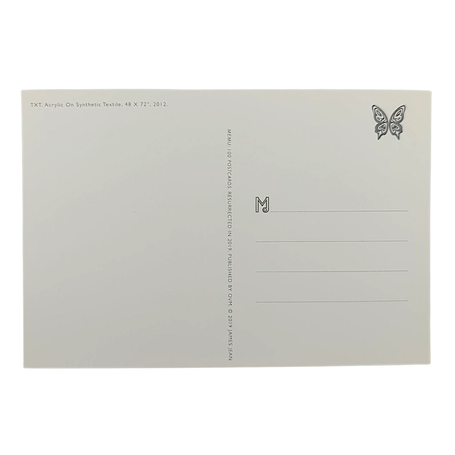 James Jean "TXT" Postcard