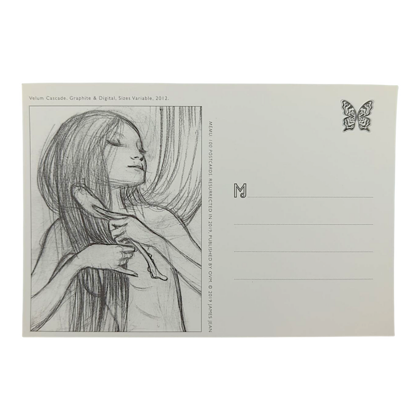 James Jean "Velum Cascade" Postcard