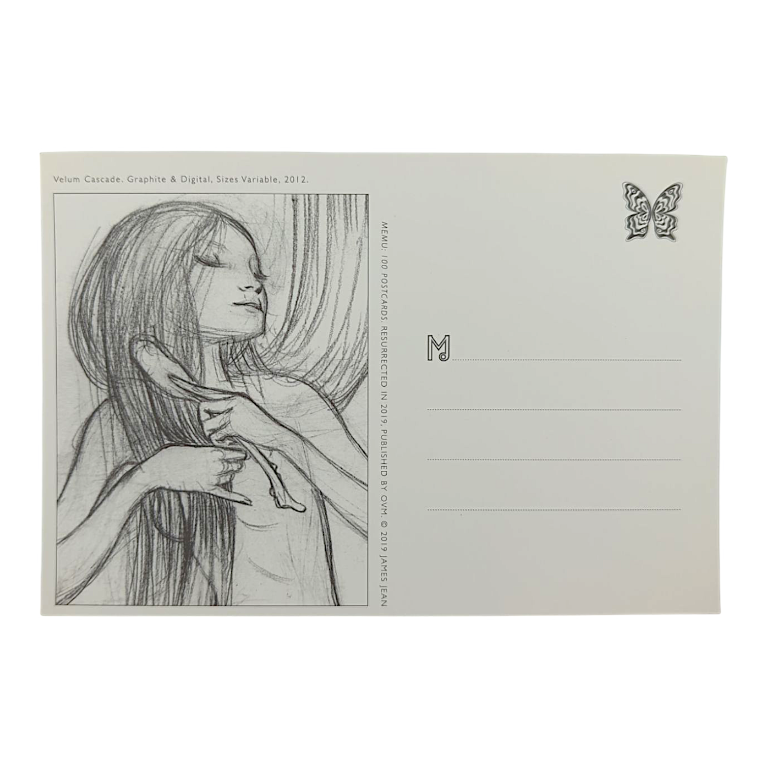 James Jean "Velum Cascade" Postcard