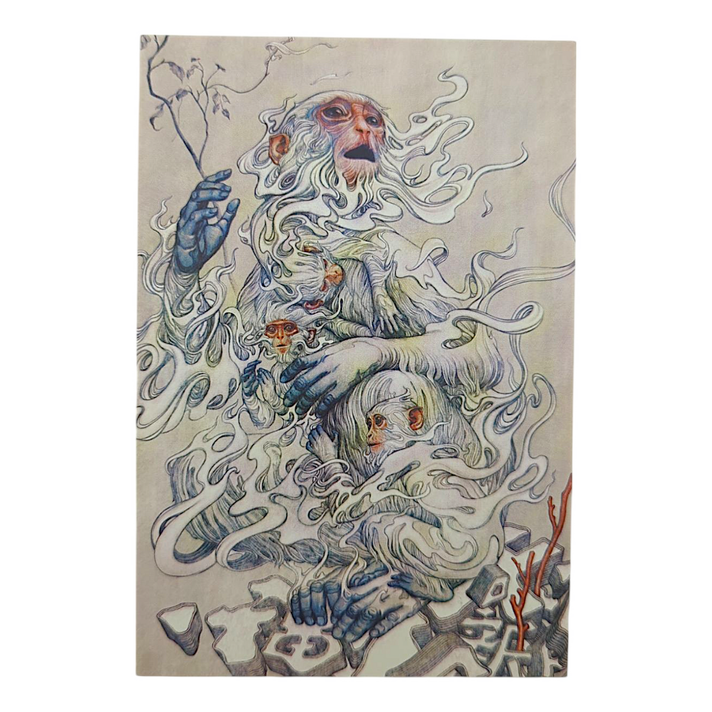 James Jean "Year of Monkey" Postcard