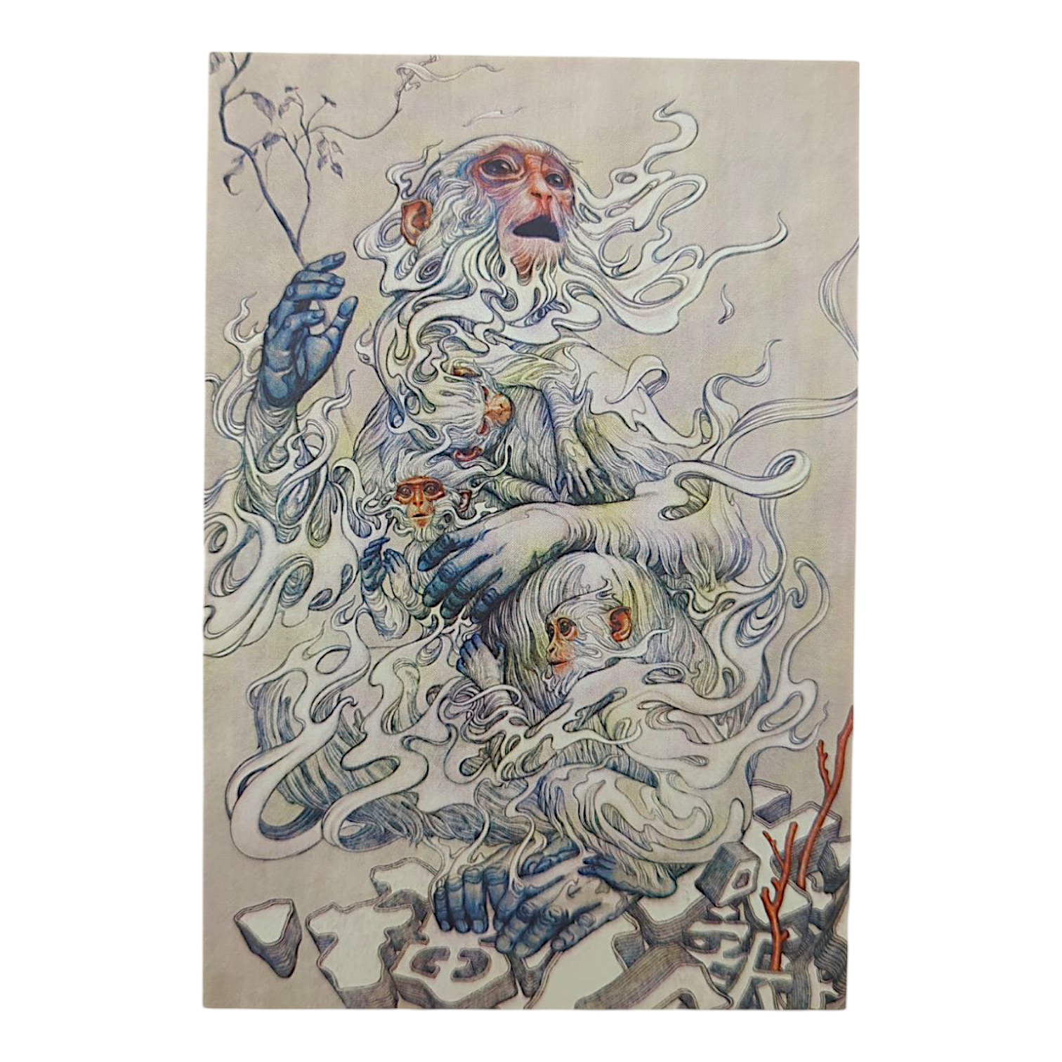 James Jean "Year of Monkey" Postcard
