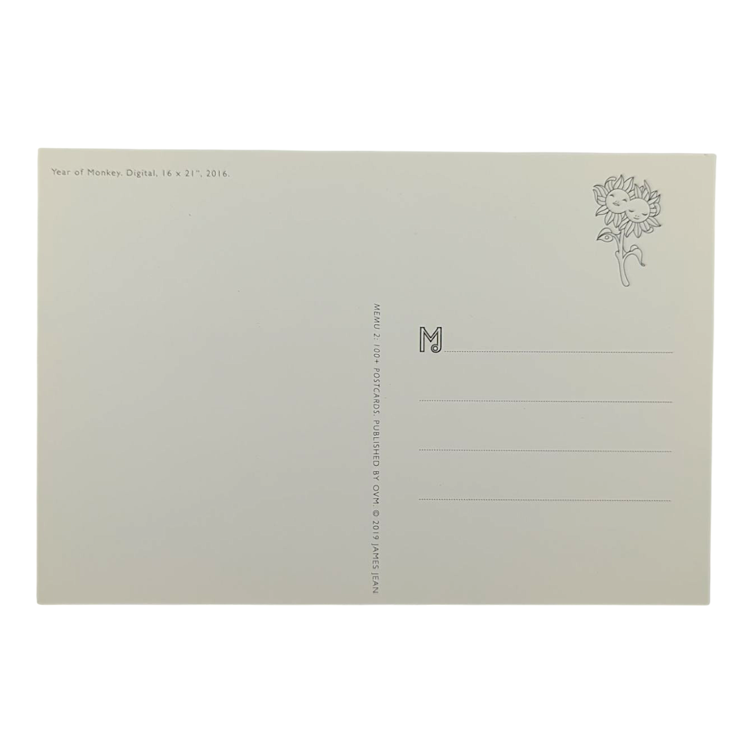 James Jean "Year of Monkey" Postcard