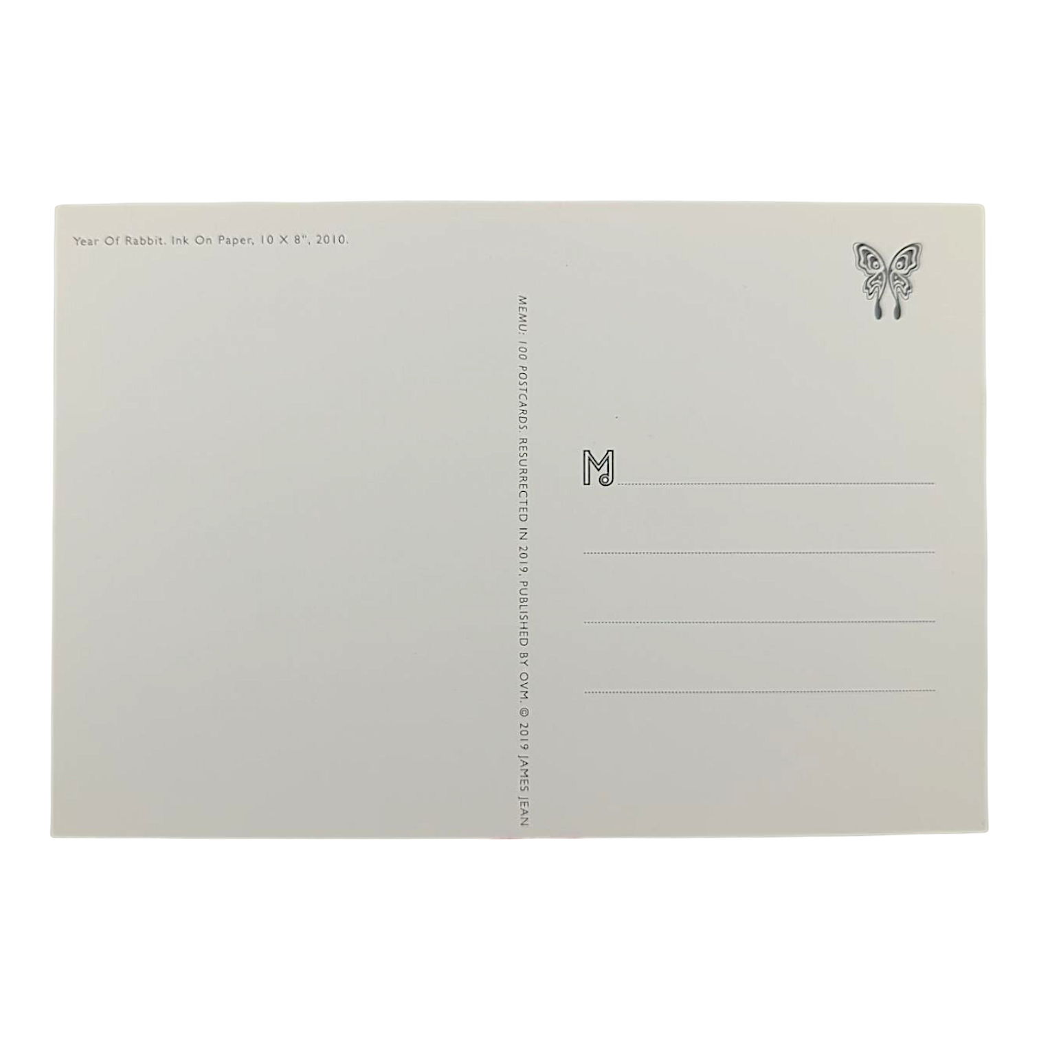 James Jean "Year Of Rabbit" Postcard