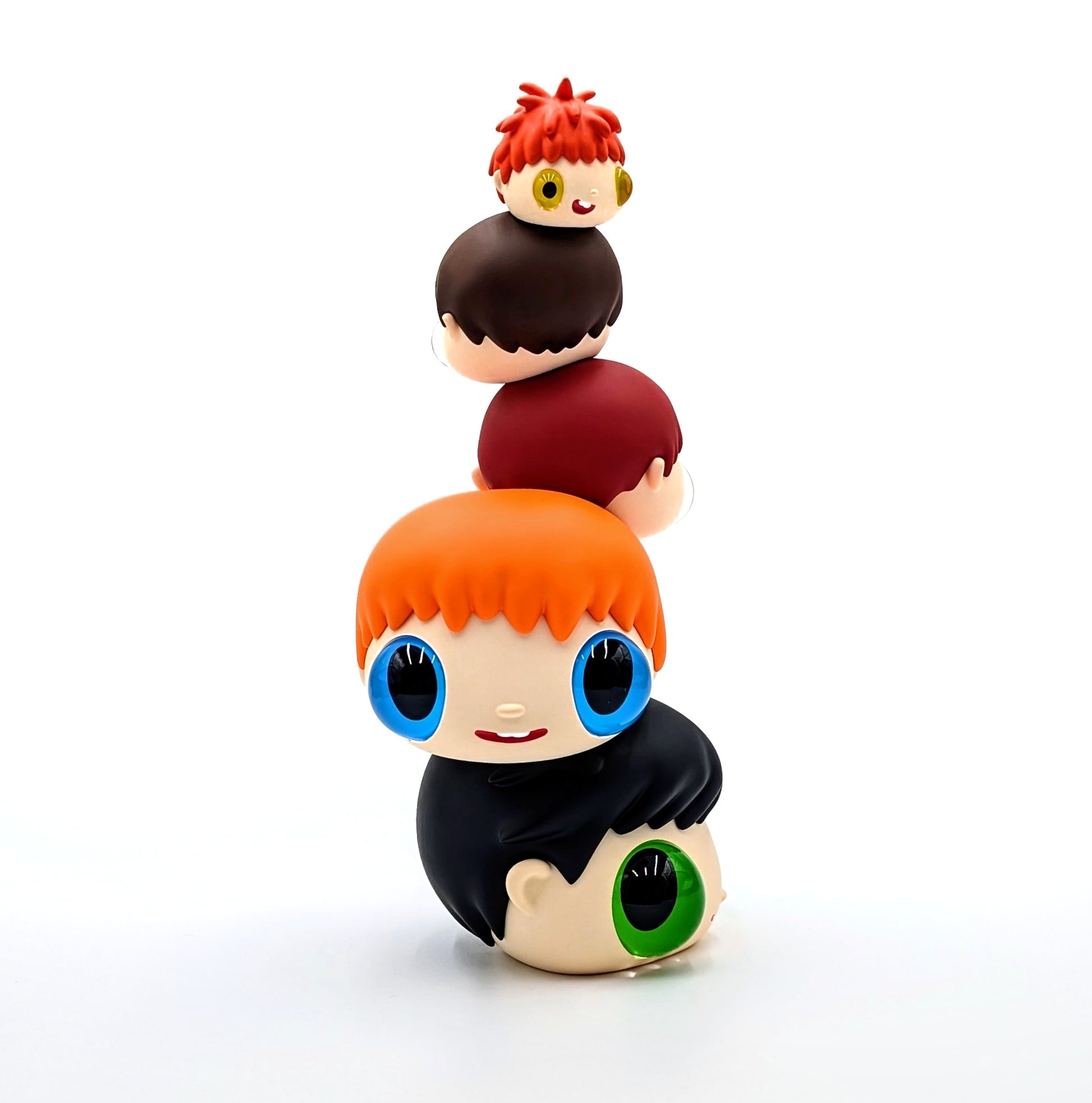 Javier Calleja
Heads, 2021
PVC, crystal glass
11.8 x 5.4 x 4.9 in 

Accompanied by original artist packaging. 