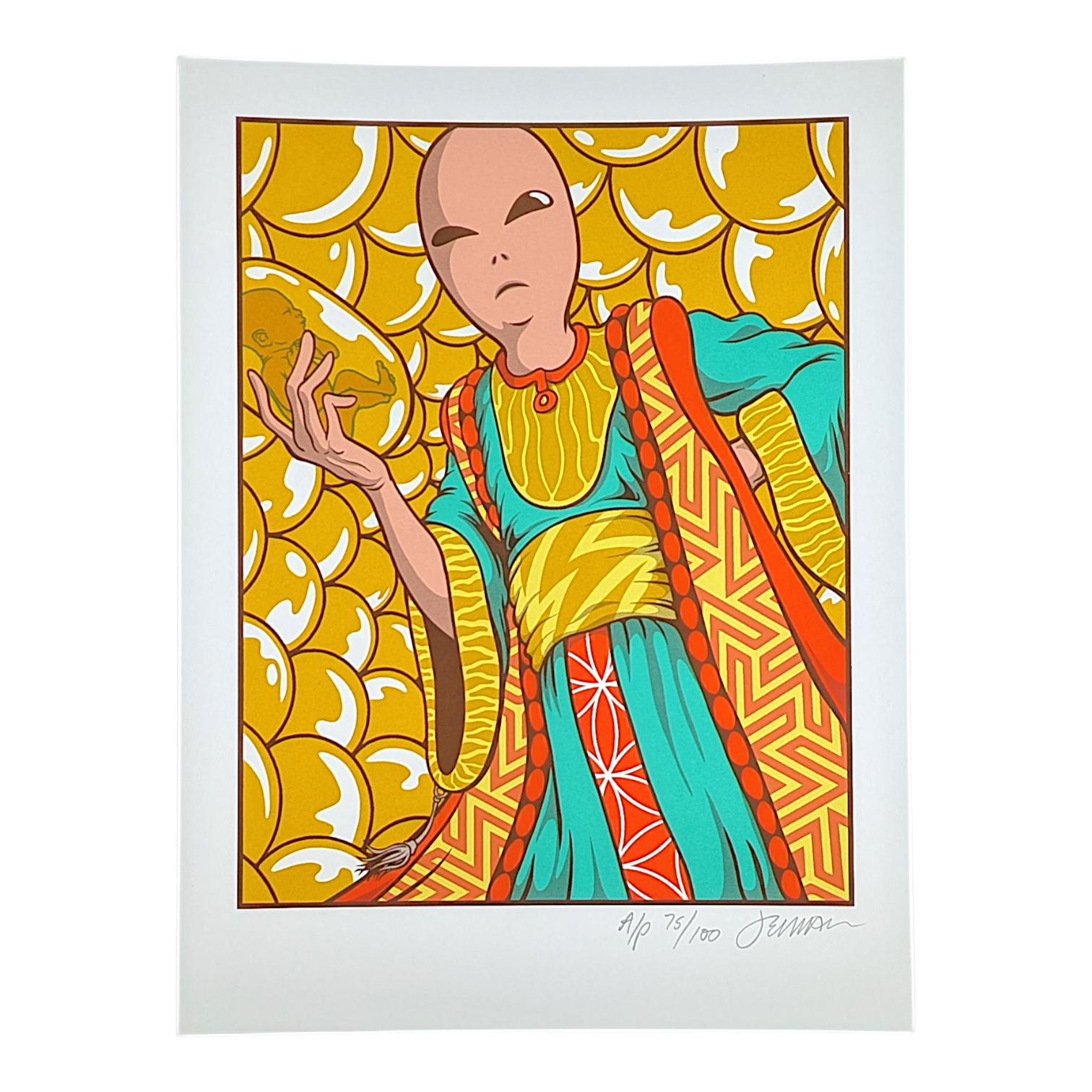 Jermaine Rogers 
Product, 2024
Screen print
9 x 12 in
Artist's Proof Edition of 100

Hand signed + numbered by the artist