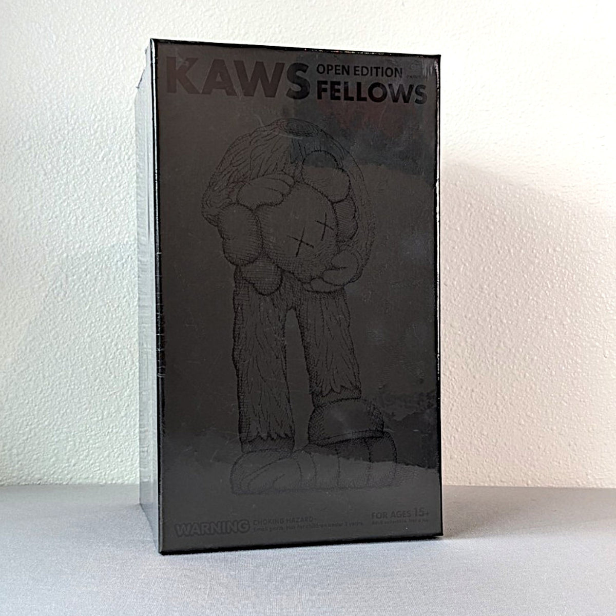 KAWS
Fellows (Black), 2026
Vinyl figure
11.2 × 5.7 × 5.9 in