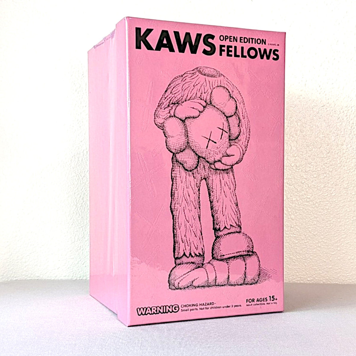 KAWS
Fellows (Pink), 2026
Vinyl figure
11.2 × 5.7 × 5.9 in