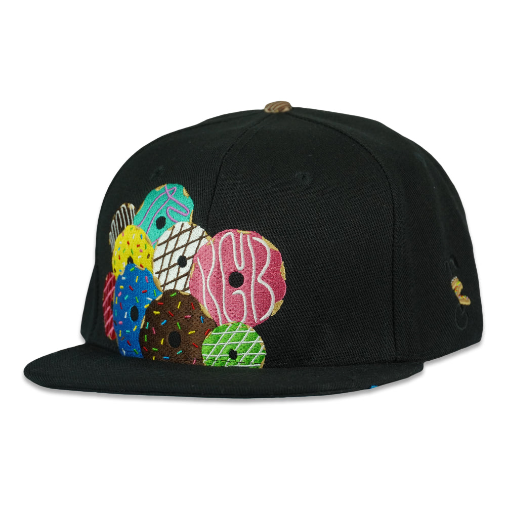 KGB Glass x Grassroots Decade of Donuts Black Fitted Hat
- Embroidered Artwork
- Square Brim
- Satin Lining
- Stash Pocket
- Limited Edition of 210