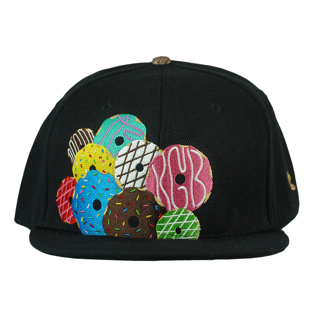 KGB Glass x Grassroots Decade of Donuts Black Fitted Hat
- Embroidered Artwork
- Square Brim
- Satin Lining
- Stash Pocket
- Limited Edition of 210