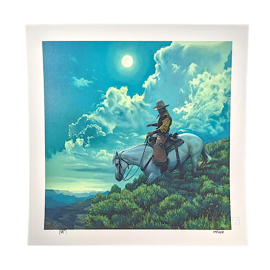 Mark Maggiori
Moonlight Solitaire, 2026
Archival pigment print on cotton satin finish true baryta (barium sulfate), fiber paper 305 gsm
14 x 14 in
Edition of 1354

Hand signed + numbered by the artist