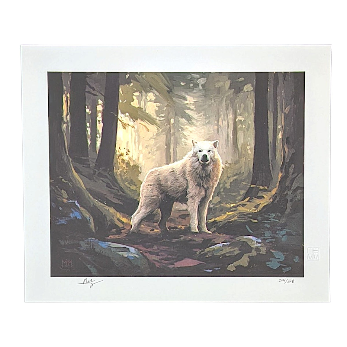 Mark Maggiori
Wolf Medicine, 2026
Archival pigment print on cotton rag 290 gsm
12 x 10 in
Edition of 368

Hand signed + numbered by the artist