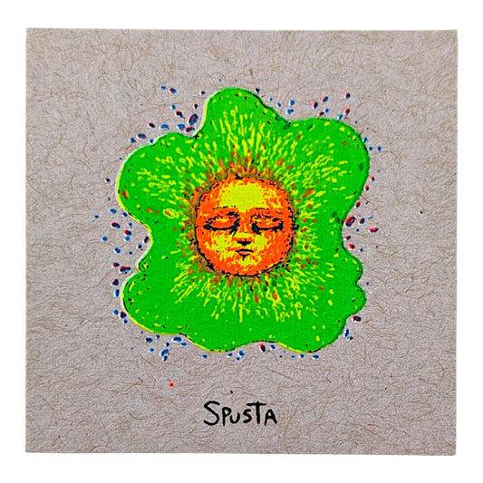 Marq Spusta
Baby Sun
Screen print
2 x 2 in

Plate Signed