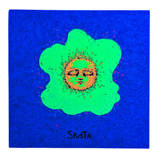 Marq Spusta
Baby Sun
Screen print
2 x 2 in

Plate Signed