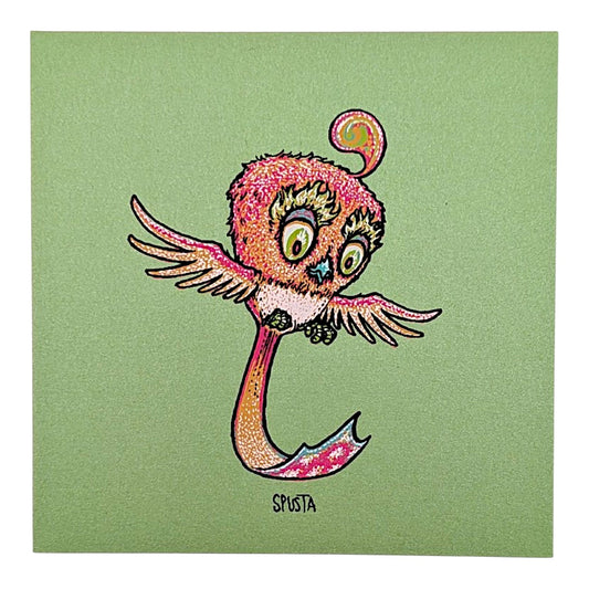 Marq Spusta
Blissed Out Bird, 2018
Screen print
4 x 4 in

Plate Signed