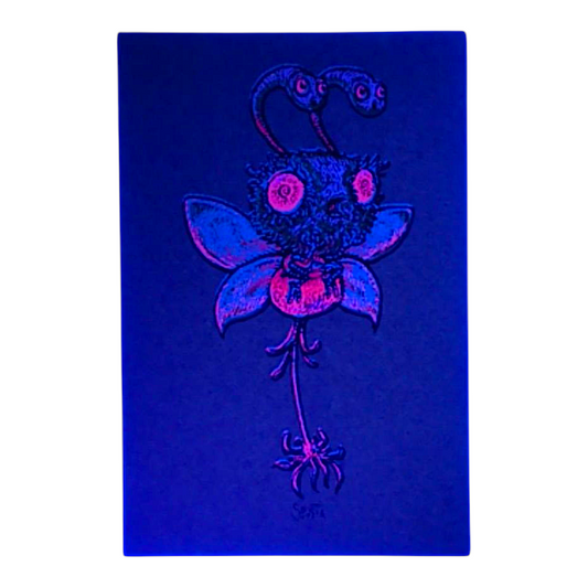 Marq Spusta Bumble Bee (Dark Teal) Micro Print