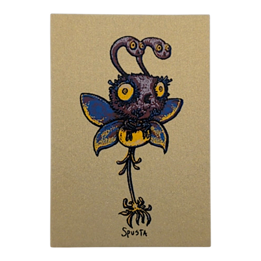 Marq Spusta
Bumble Bee (Listening Gold), 2013
Screen print
2 x 3 in 

Plate signed